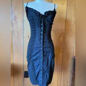 ✨Rare! Vintage Betsey Johnson Bodycon wiggle dress